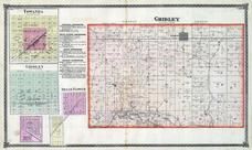 Gridley Township, Towanda, Belle Flower, Priceville, Delta, Mackinaw River, McLean County 1874